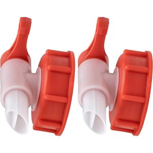 Food Grade Outflow Tap for 5L and 10L Jerrycans with DIN 51 Thread - Perfect for Accurate Filling without Gurgling
