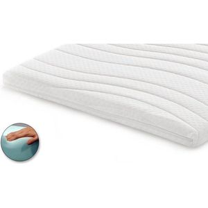 Boxspring Deluxe Topper 180x200x7 Topdekmatras - Topper Hotel XL - Koudschuim HR45 9cm dik -Antibacterieel - Orthopedisch Verantwoord - 4 Seizoenen - Incl Wasbare Hoes