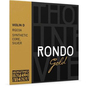Thomastik Infeld THRG-03A violin string D-3 4/4 medium, synthetic core, silver wound