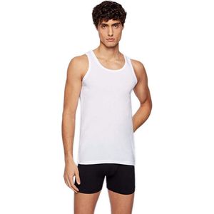 HUGO BOSS Modern stretch tanktops slim fit (2-pack) - heren singlets O-hals - wit - Maat: L