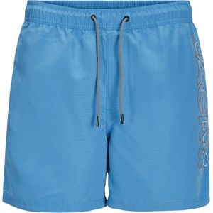 JACK & JONES JUNIOR JPSTFIJI JJSWIM DOUBLE LOGO LY SN JNR Jongens Zwembroek - Maat 140