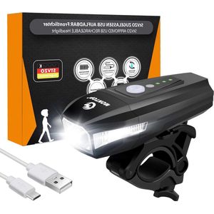 Fietsverlichtingsset met Lithium-ion-accu StVZO-goedgekeurd Superhelder LED Fietslicht - Oplaadbaar - Waterdicht