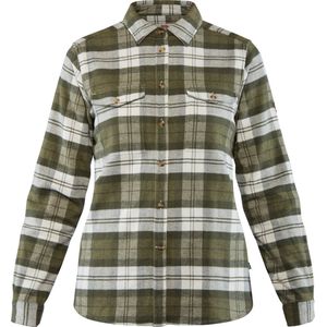 Fjallraven Övik Heavy Flannel Shirt W Dames Outdoorblouse - Maat M