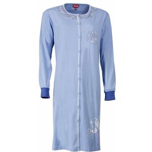 Medaillon Dames Nachthemd Blauw MENGD2407A Maten: M