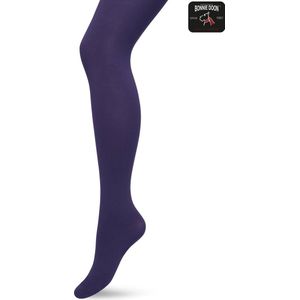 Bonnie Doon Opaque Comfort Panty 70 Denier Donker Paars Dames maat 42/44 XL - Extra brede Comfort Boord - Tekent Niet - Kleedt Mooi af - Mat Effect - Gladde Naden - Maximaal Draagcomfort - Donkerpaars - Blackberry - BN161912.143