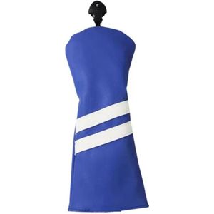 Golf Club Headcover Double-Stripe Blauw - Headcovers-Golf Spullen- Hybride/Fairway wood
