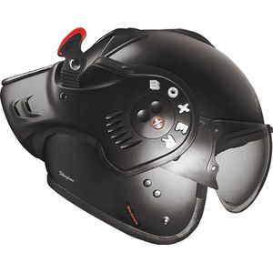 ROOF RO5 Boxer V8 S Matt Black S - Maat S - Helm