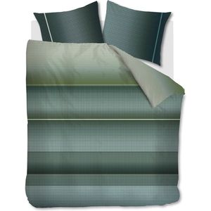 Kardol Charlottesville dekbedovertrek - Tweepersoons - 200x200/220 - Blauw Groen