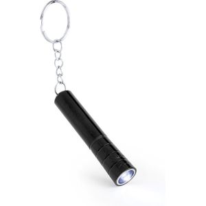 LED Zaklamp - Zaklampje - Seutelhanger - Mini zaklamp - Uitdeelcadeautjes voor kinderen - zwart