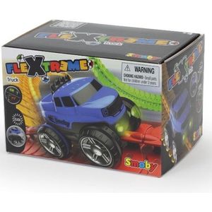 Smoby - FleXtreme Truck - Raceauto - Met Voor- En Achterlichten - Vanaf 4 Jaar - Kunststof - Blauw