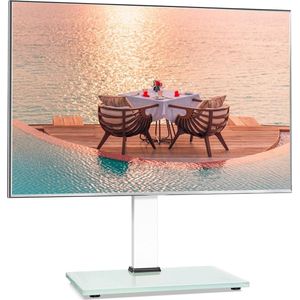 TV-standaard 27-32 43 50 55 inch TV in hoogte verstelbaar- Tafel TV stand mount voor LCD LED OLED Max VESA 400x400mm 40kg tv standaard verrijdbaar