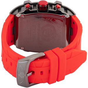 Invicta S1 Rally - Diablo 42356 Heren Horloge - Waterdicht - Analoog - Quartz Uurwerk - Roestvrij Staal met grijze Wijzerplaat - 48mm