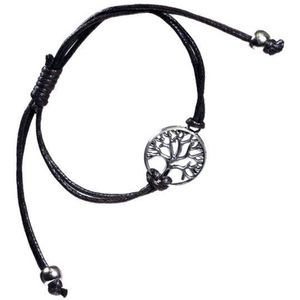 Armbandjes Tree of Life - Zwart - Yogi & Yogini Naturals - 3 stuks