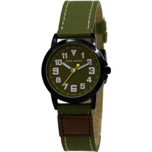 Prisma Horloge CW.246 Jongens Canvas Jort Green