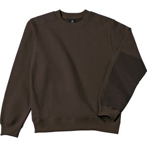 Workwear Sweater 'Hero Pro' B&C Collectie maat 3XL Bruin