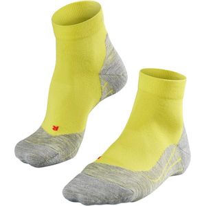 FALKE RU4 Endurance Short heren running sokken kort - geel (sulfur) - Maat: 42-43