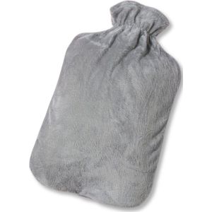 Bovista Warmtekruik - Warmtekussen - Warmwaterkruik - Kruik - Met Hoes - Warmwaterzak - Knuffel - Bag - Grijs
