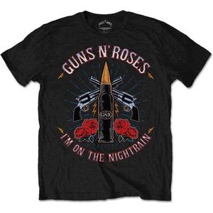 Guns N' Roses - Night Train Heren T-shirt - S - Zwart