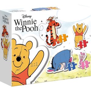 Disney Winnie de Pooh My First Puzzel (4 puzzels, 30 stukjes)