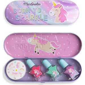 Unicorn Kinder Manicure Set - Gekleurde Nagellak en Stickers voor Kinderen