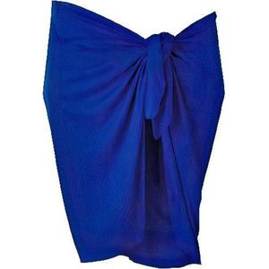 Beco Rok Pareo Dames 165 X 56 Cm Polyester Blauw