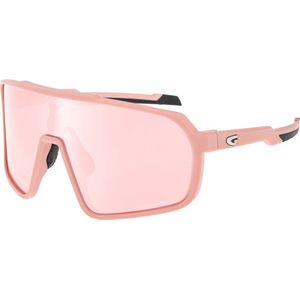 OKEANOS Matt Roze Polarized Sportbril met UV400 Bescherming en Flexibel TR90 Frame - Unisex & Universeel - Sportbril - Zonnebril voor Heren en Dames - Fietsaccessoires
