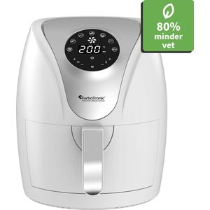 TurboTronic AF9D Digitale Airfryer - Heteluchtfriteuse - 3,5 Liter - Wit