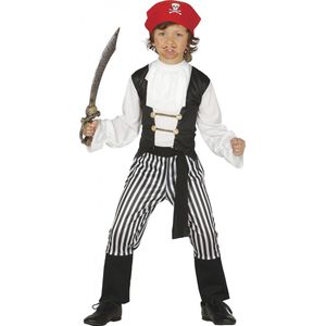 Fiestas Guirca Piratenpak Jongens Polyester Zwart Mt 10-12 Jaar