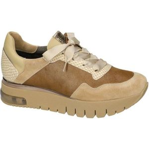 Softwaves -Dames - camel - sneakers - maat 37.5