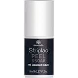 Alessandro Striplac Peel or Soak - Gellak - 119 Midnight Black - 8 ml