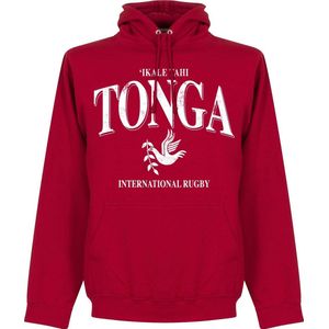 Tonga Rugby Hoodie - Rood - XXL