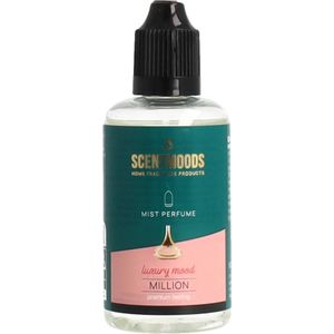 Scentmoods - Million Geurolie Voor Aromadiffuser - Geurolie Voor Oliebrander - Navulling Geurbrander - Etherische Olie - Geurverspreiders - Verdamper