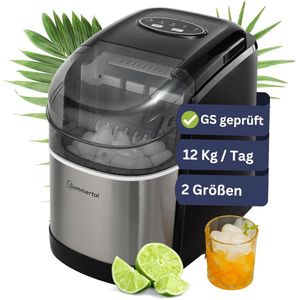 IJsblokjesmachine met Snelle IJsproductie – 12 kg per Dag, 2 Maten, Compact Design