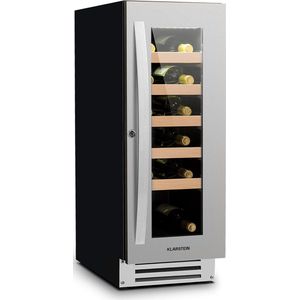 Vinovilla Smart wijnkoelkast 50l / 20 Flessen glazen deur roestvrij staal