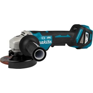 Makita DGA518ZJU Accu Haakse Slijper 125mm AWS 18V Basic Body in Mbox