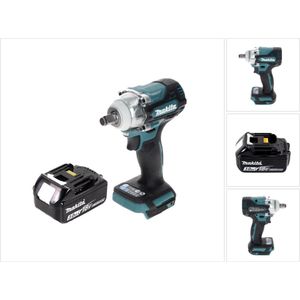 Makita DTW 300 F1 accu slagmoersleutel 18 V 330 Nm 1/2"" borstelloos + 1x oplaadbare accu 3.0 Ah - zonder oplader