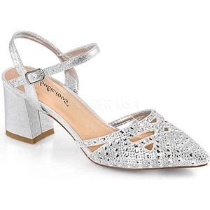 Fabulicious Hoge hakken -39 Shoes- FAYE-06 Zilverkleurig