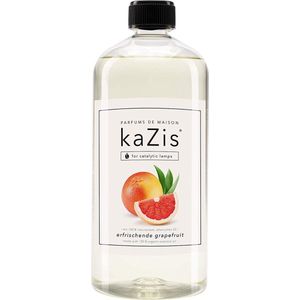 KAZIS® Zoete Grapefruit - 1000 ml huisparfum navulling geschikt voor Lampe Berger, LampAir, Ashleigh & Burwood
