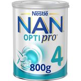 Nestlé NAN OptiPro 4 - Groeimelk voor Baby's vanaf 2 jaar - Voedzame Formule met Essentiële Nutriënten - 1 x 800g