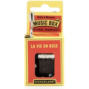 Kikkerland Nostalgisch Muziekdoosje - La Vie En Rose - Music box