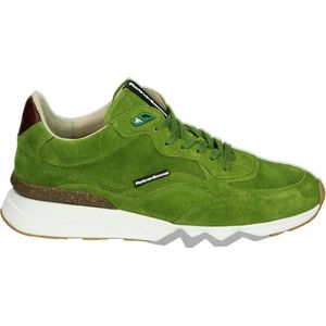 Floris van Bommel DE ZAGER 02.59 - Lage sneakersVrije tijdsschoenenHeren sneakers - Kleur: Groen - Maat: 40.5