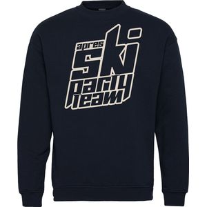 Sweater Après Ski Party Team | Apres Ski Verkleedkleren | Fout Skipak | Apres Ski Outfit | Navy | maat XXL