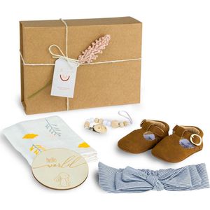 Baby geschenkset Meisje - Kraamcadeau Meisje - Baby Cadeau - Geboorte Cadeau - Babyshower geschenkset