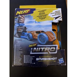NERF Nitro SmashShot – Schietauto Lanceerder – Inclusief Foam Auto – Voor Kinderen vanaf 5 Jaar