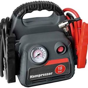 Jumpstarter met compressor - Jumpstarter voor auto - Starthulp - Jumpstarter powerbank