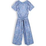 Meisjes jumpsuit AOP - Sasian - Provence blauw