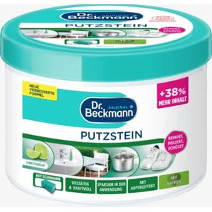 Dr. Beckmann Schoonmaakmiddel - 550gr - Allesreiniger - Reinigingsmiddel - Inclusief spons - Limoengeur - Reinigt, polijst en beschermt - Hardnekkig vuil