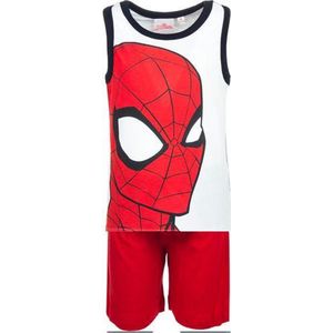 Spiderman - shortama -  Rood - Maat 98