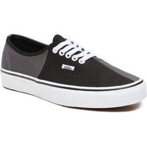 Vans Authentic Split (Maat 38) Unisex Sneakers - Zwart/Grijs