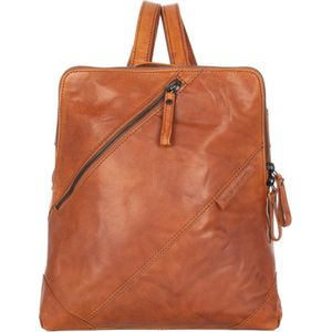 Spikes & Sparrow Laptoprugzak / Werktas / Rugtas - Dames - 12 inch - Leer - Aria - Cognac